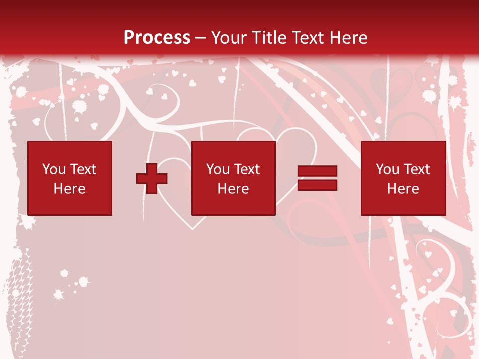 Wedding Holiday Illustration PowerPoint Template