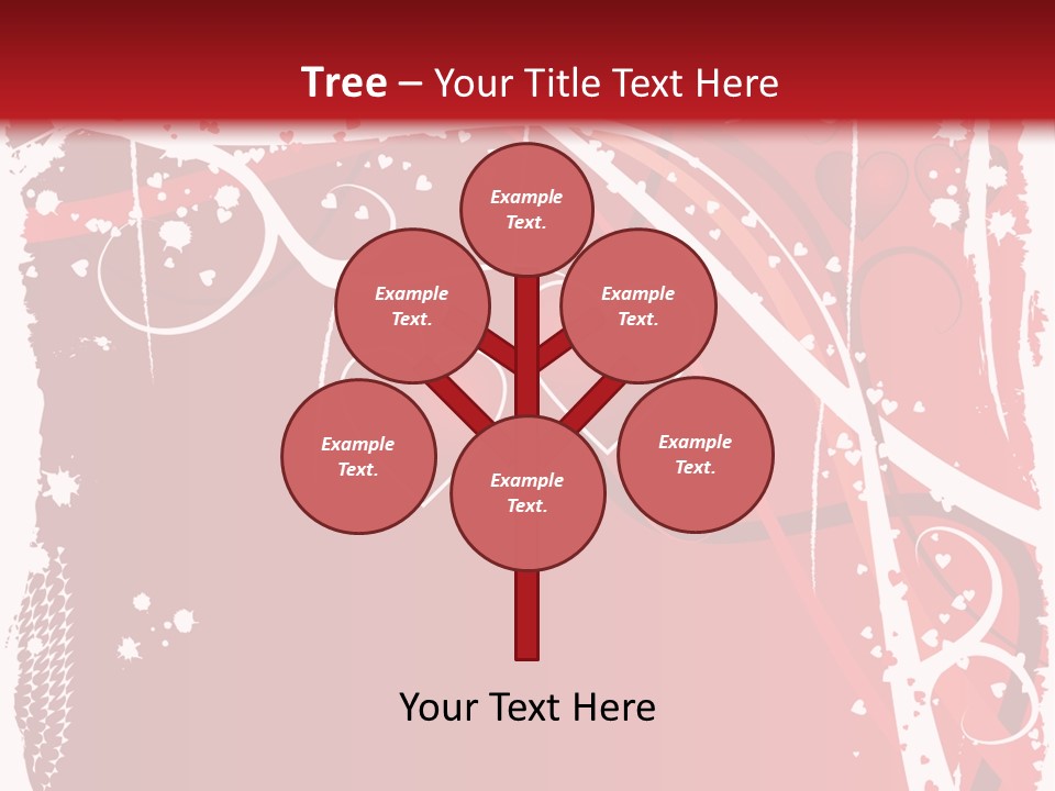 Wedding Holiday Illustration PowerPoint Template