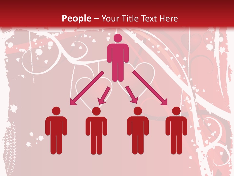 Wedding Holiday Illustration PowerPoint Template