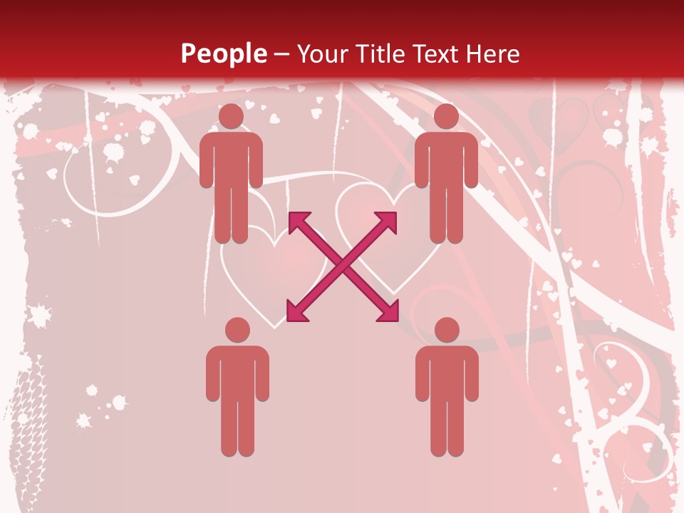 Wedding Holiday Illustration PowerPoint Template