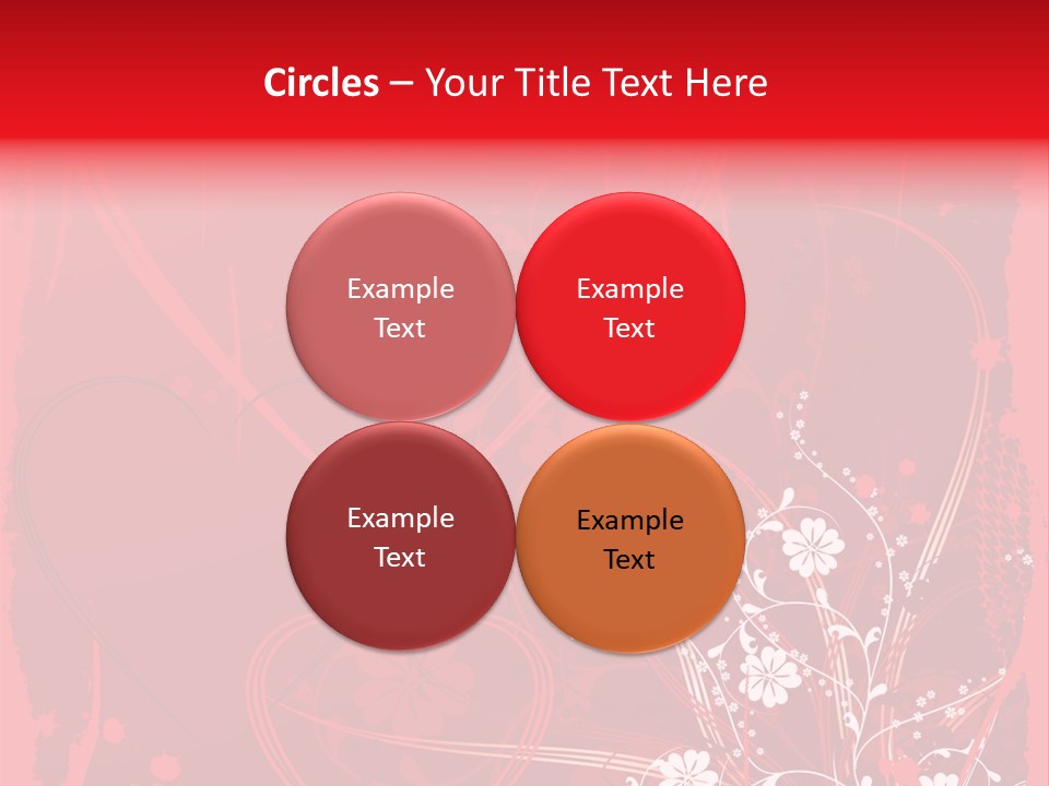 Artwork Grunge Ornament PowerPoint Template