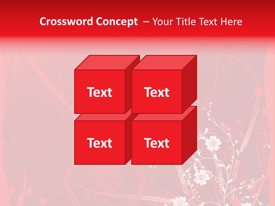 Artwork Grunge Ornament PowerPoint Template