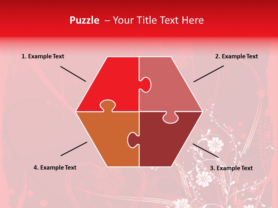 Artwork Grunge Ornament PowerPoint Template