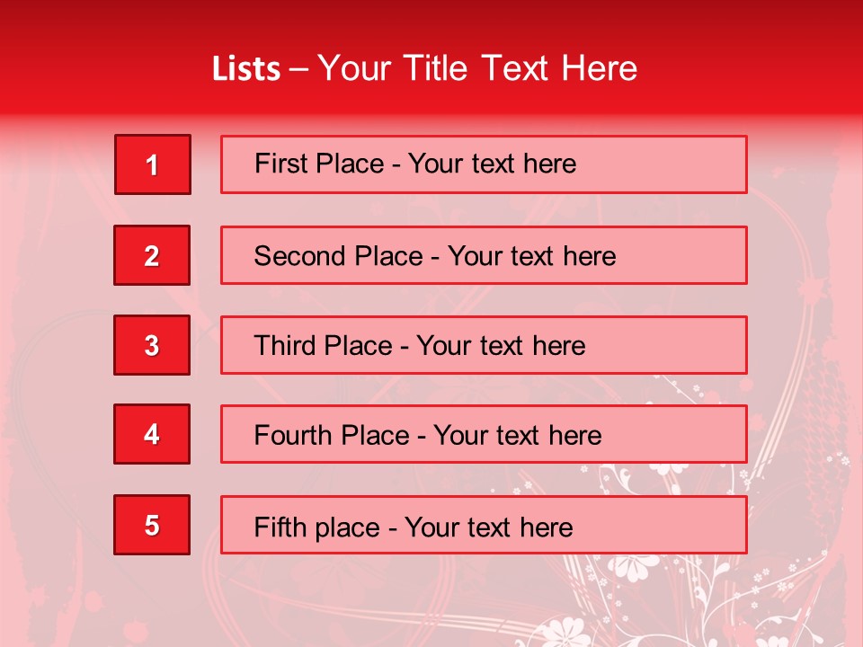 Artwork Grunge Ornament PowerPoint Template
