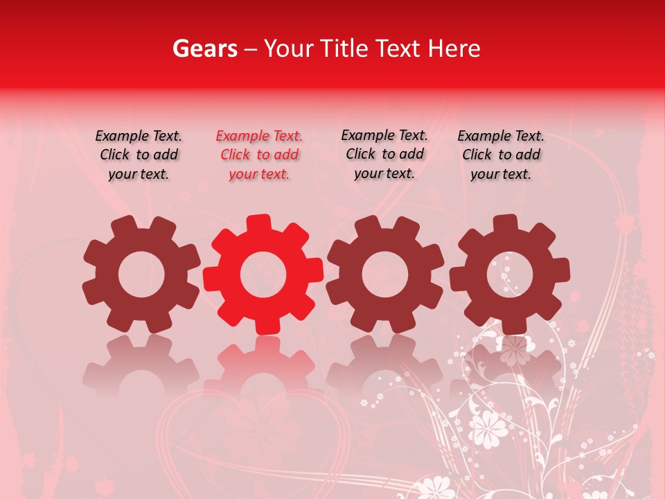 Artwork Grunge Ornament PowerPoint Template