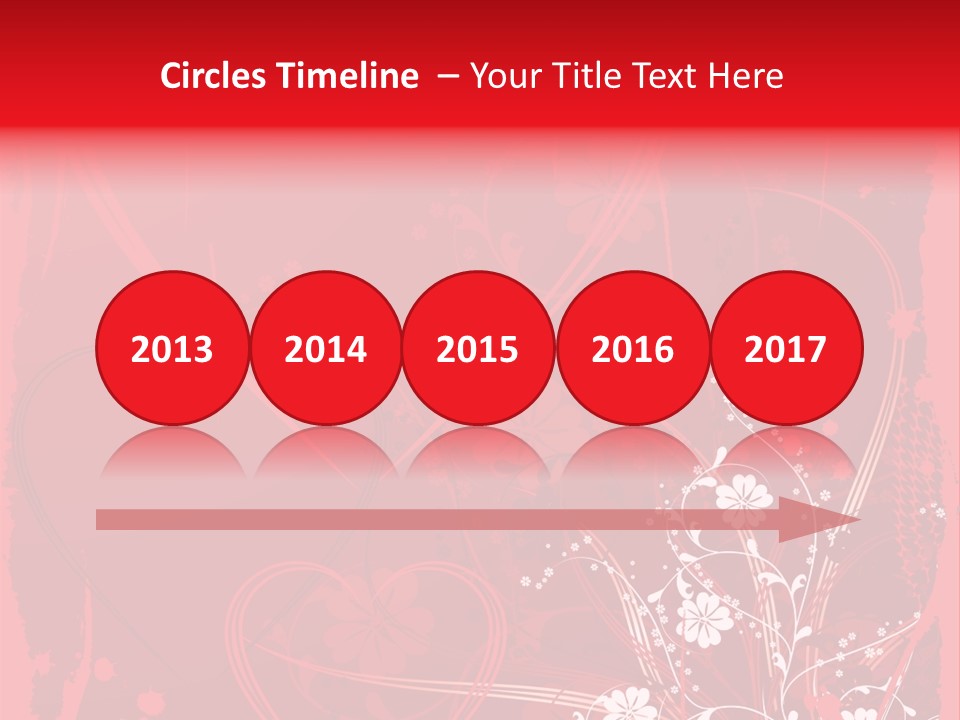 Artwork Grunge Ornament PowerPoint Template