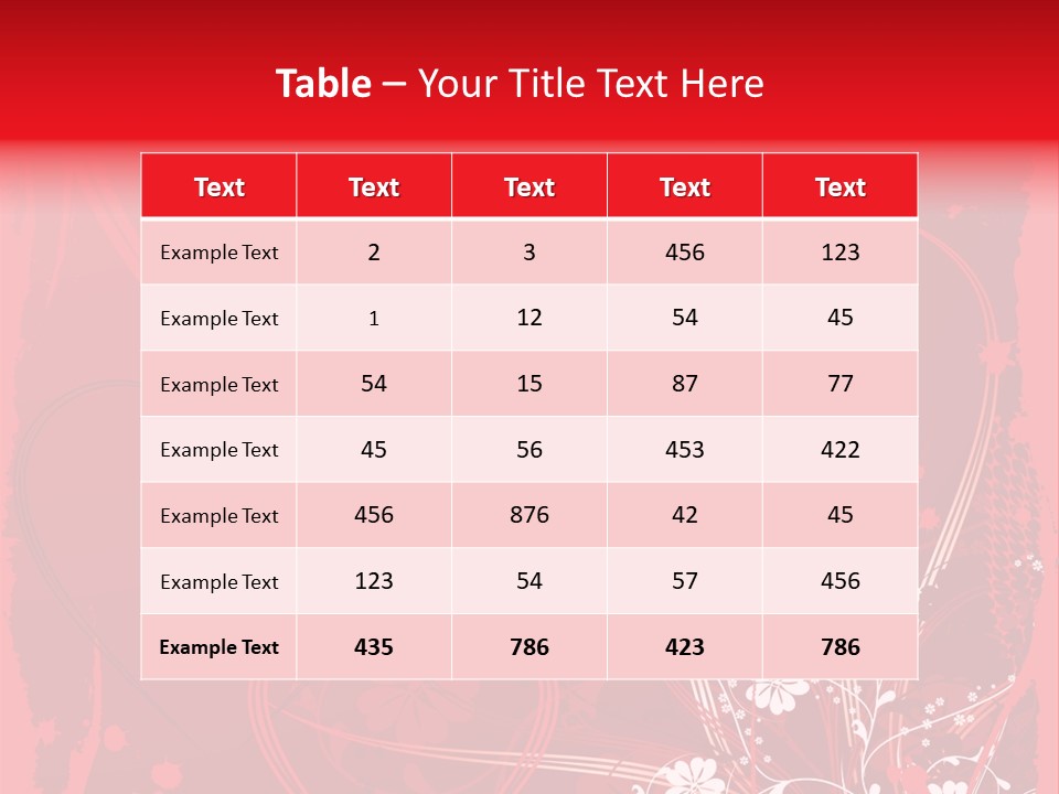 Artwork Grunge Ornament PowerPoint Template