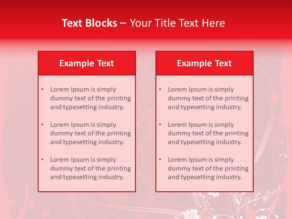 Artwork Grunge Ornament PowerPoint Template