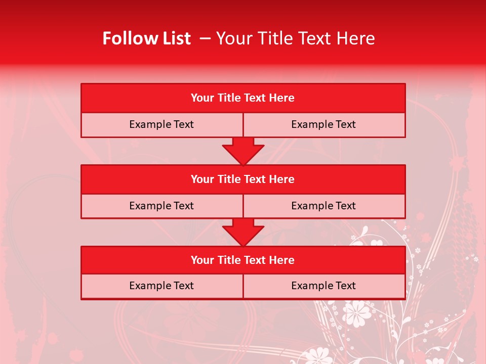 Artwork Grunge Ornament PowerPoint Template