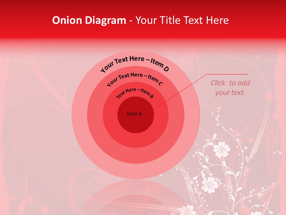 Artwork Grunge Ornament PowerPoint Template