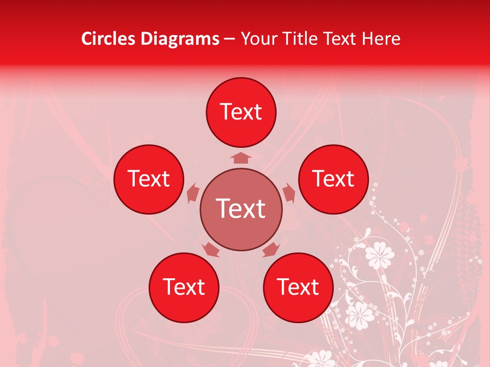 Artwork Grunge Ornament PowerPoint Template