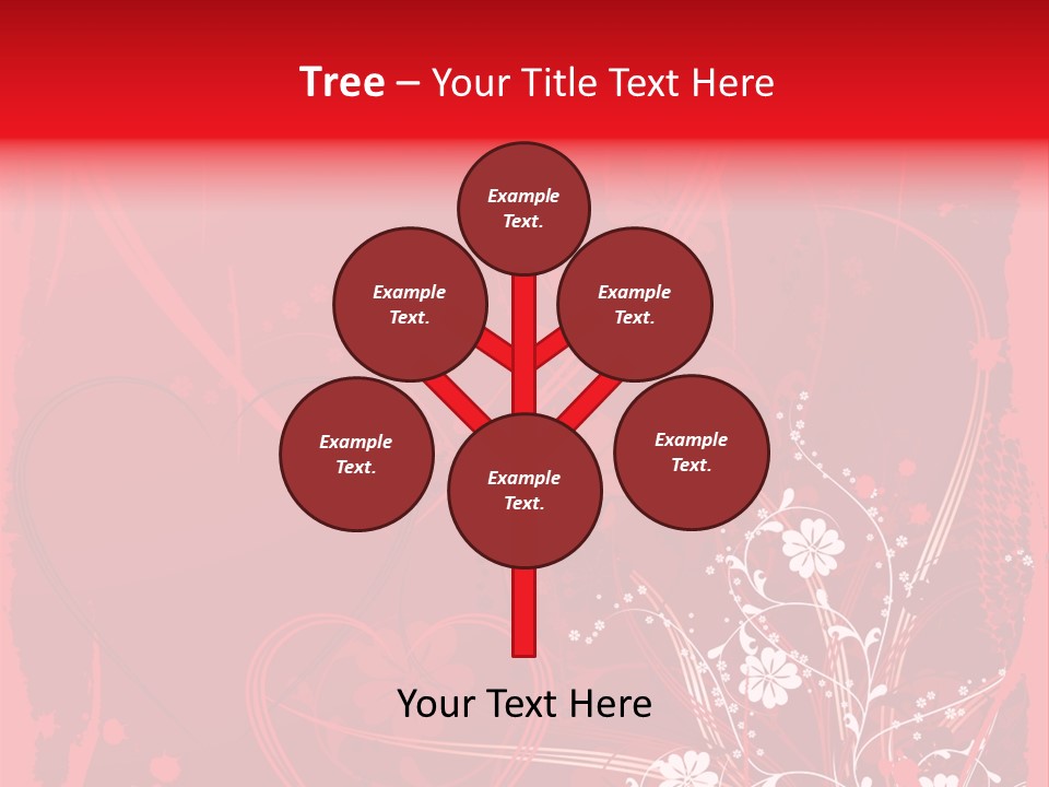 Artwork Grunge Ornament PowerPoint Template