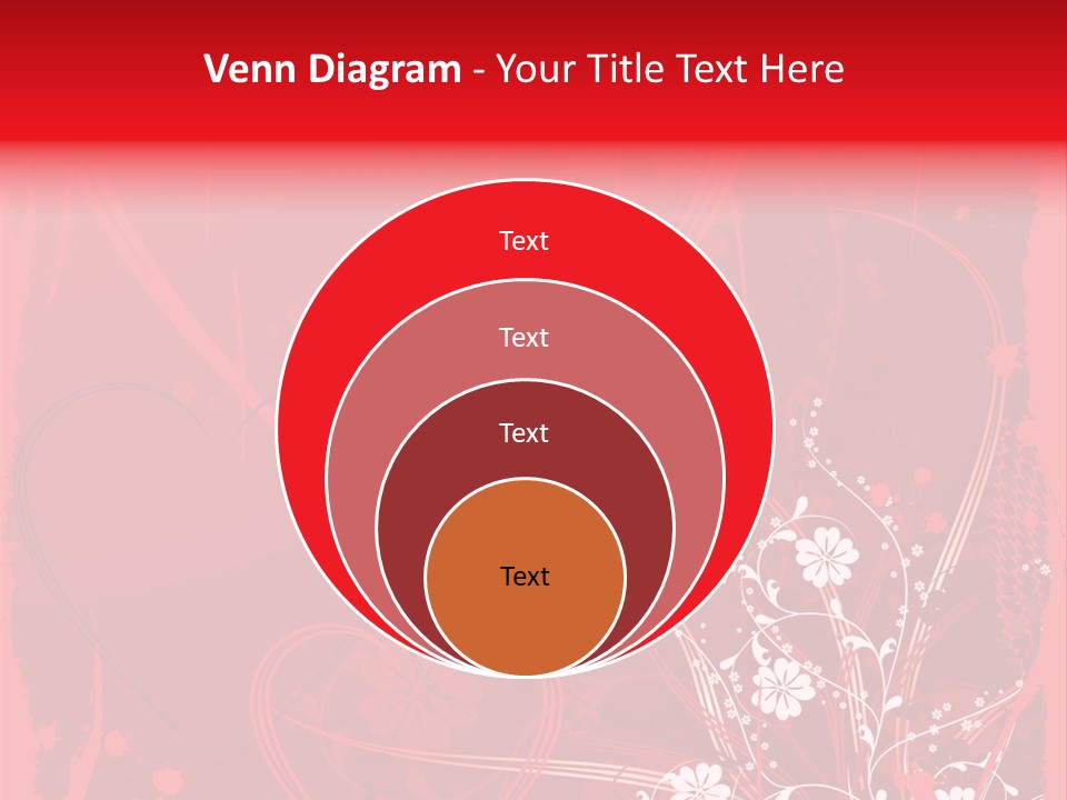 Artwork Grunge Ornament PowerPoint Template