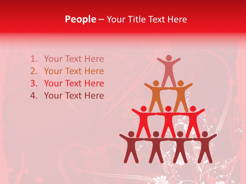 Artwork Grunge Ornament PowerPoint Template