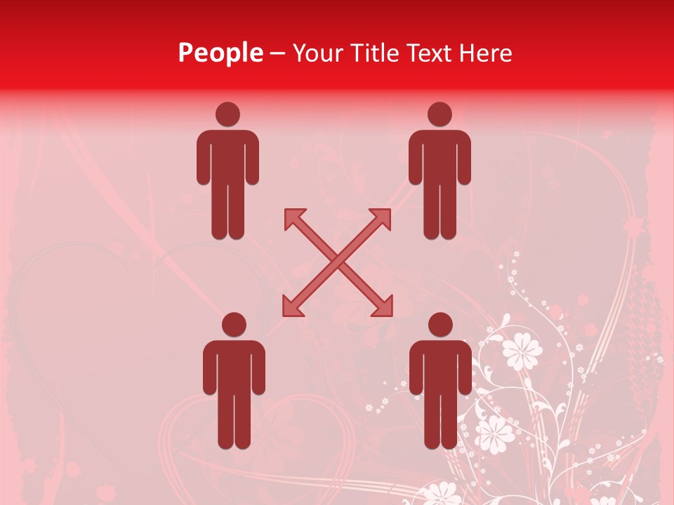 Artwork Grunge Ornament PowerPoint Template