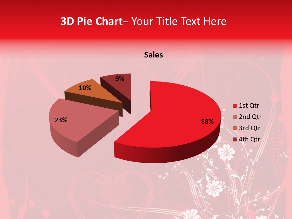 Artwork Grunge Ornament PowerPoint Template
