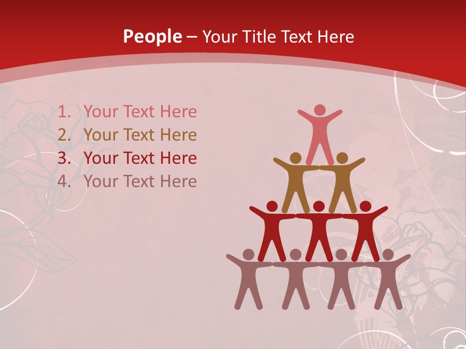 Dirty Thought Silhouette PowerPoint Template