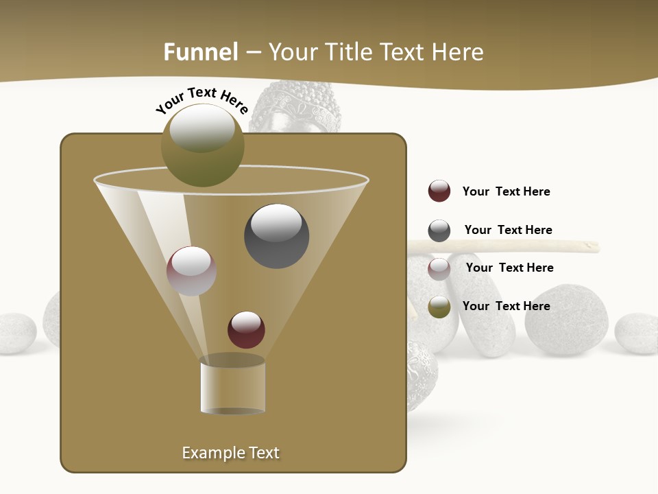 Inde Bouddhisme Fond Blanc PowerPoint Template