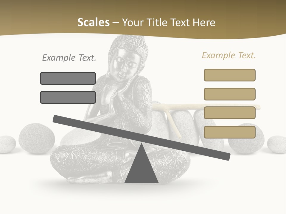 Inde Bouddhisme Fond Blanc PowerPoint Template