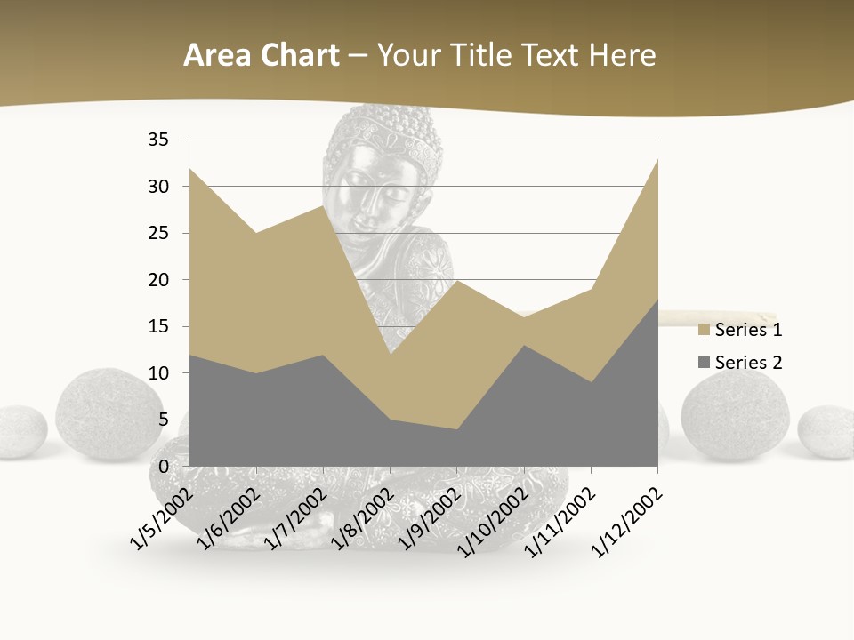 Inde Bouddhisme Fond Blanc PowerPoint Template