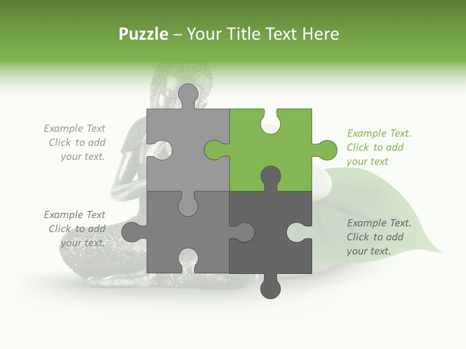 Nirvana Boudisme Puret PowerPoint Template