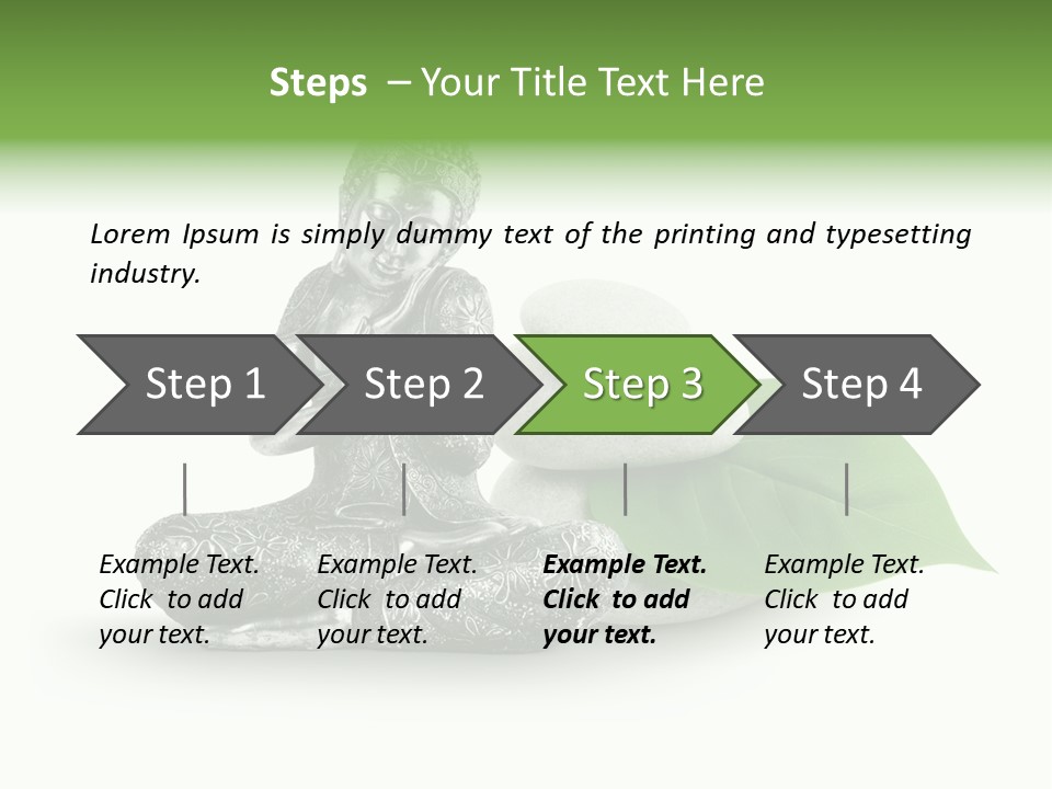 Nirvana Boudisme Puret PowerPoint Template
