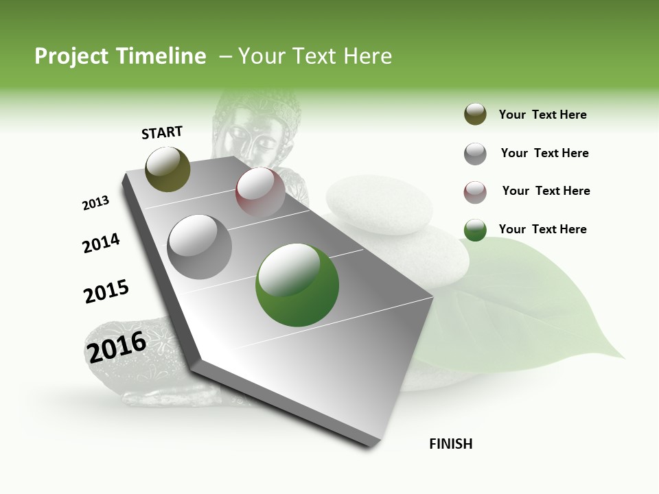 Nirvana Boudisme Puret PowerPoint Template