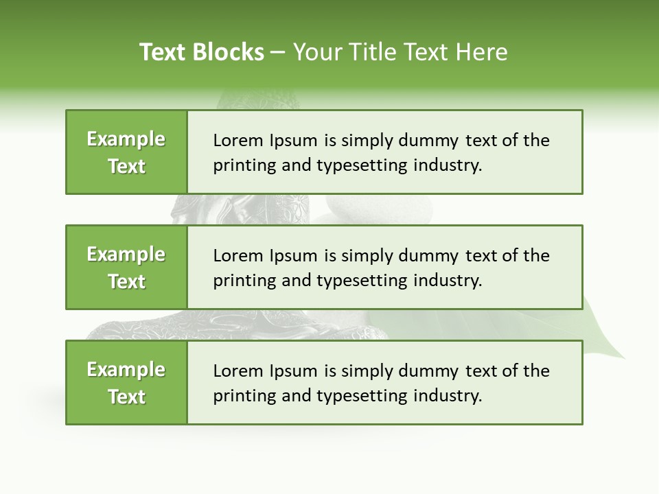 Nirvana Boudisme Puret PowerPoint Template