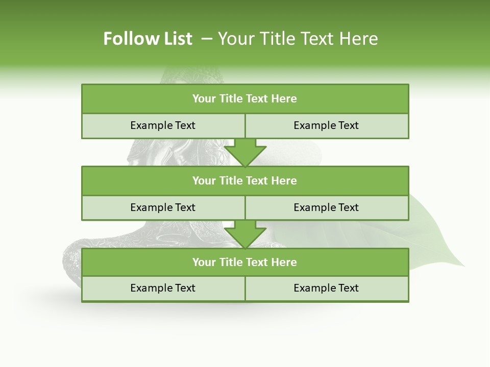 Nirvana Boudisme Puret PowerPoint Template