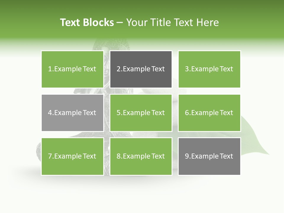 Nirvana Boudisme Puret PowerPoint Template