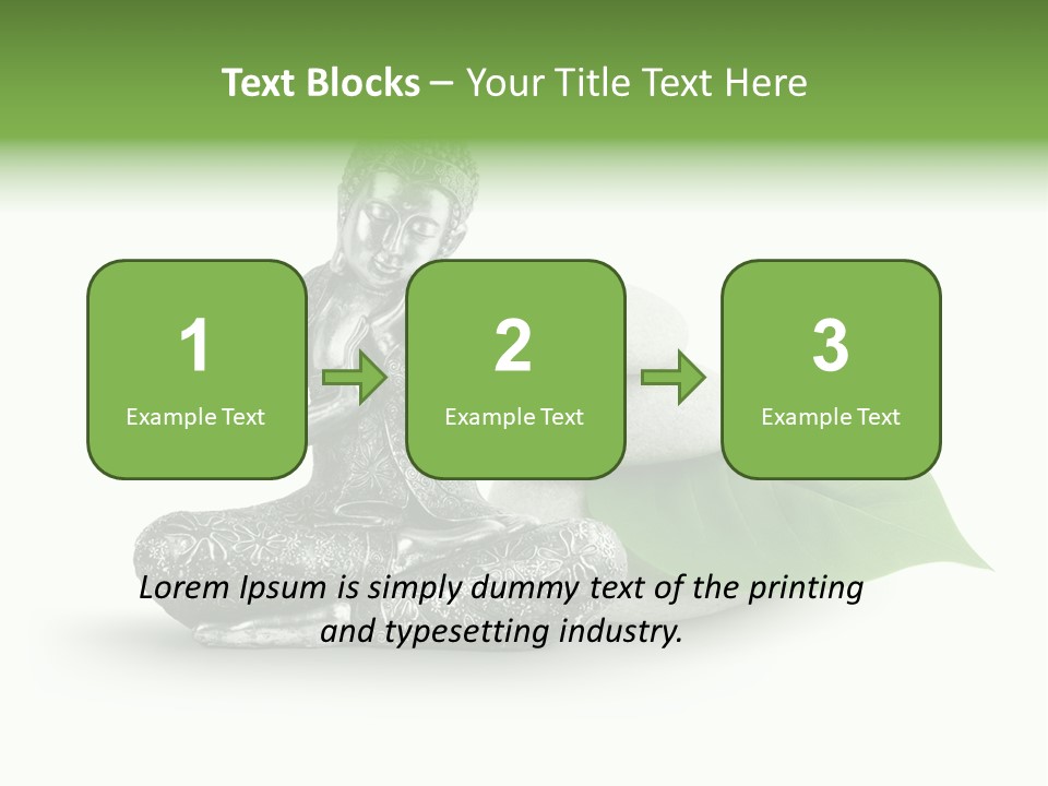 Nirvana Boudisme Puret PowerPoint Template