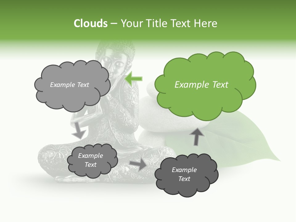 Nirvana Boudisme Puret PowerPoint Template