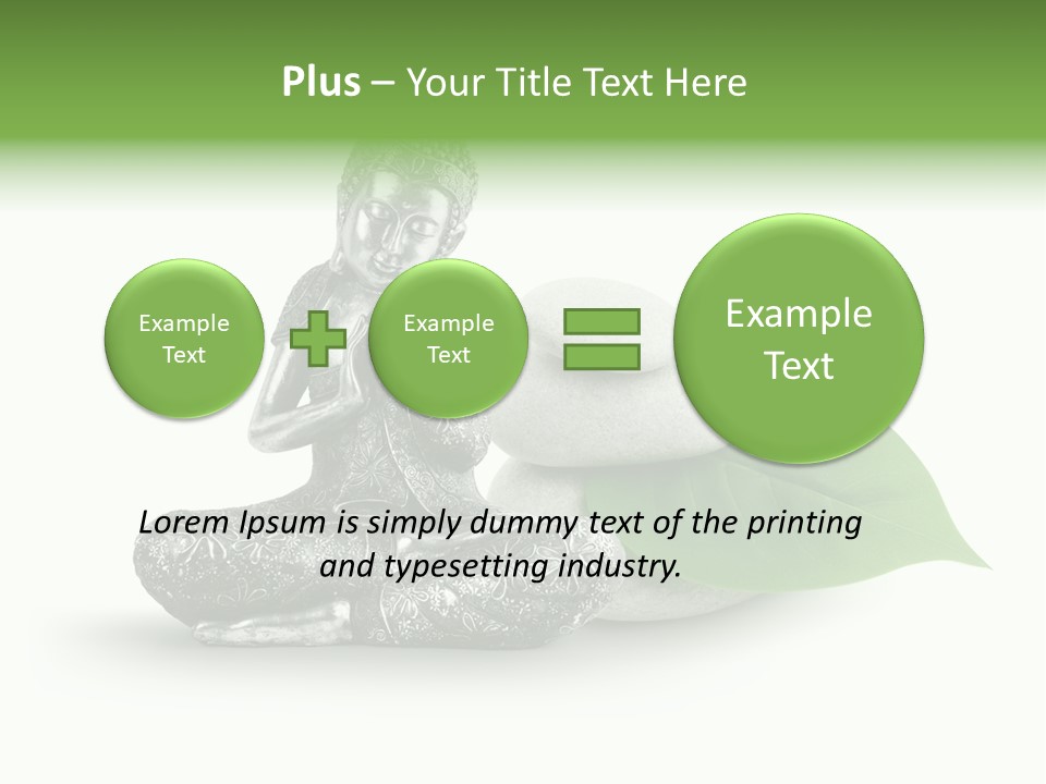 Nirvana Boudisme Puret PowerPoint Template