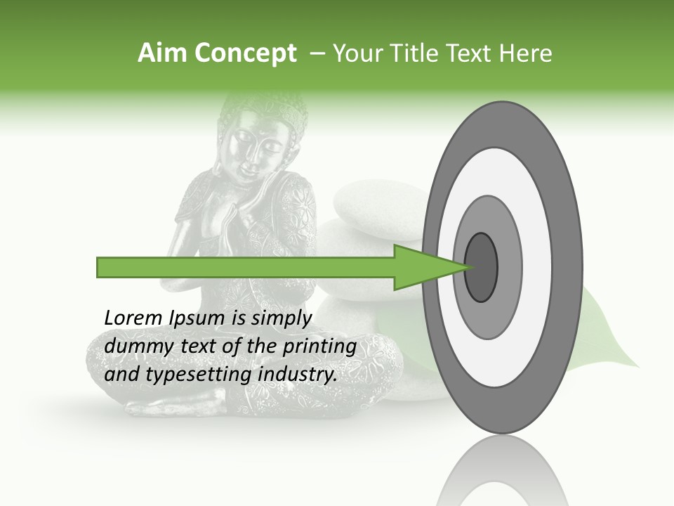 Nirvana Boudisme Puret PowerPoint Template