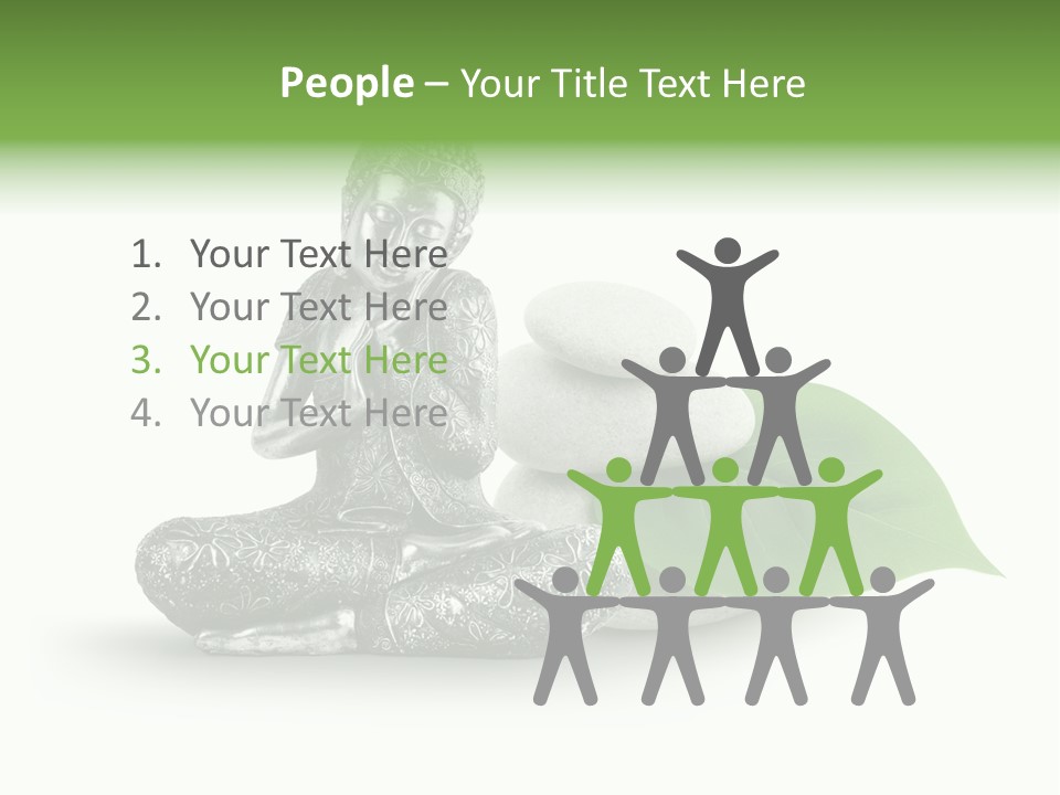 Nirvana Boudisme Puret PowerPoint Template