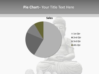 Prier Puret Bouddha PowerPoint Template