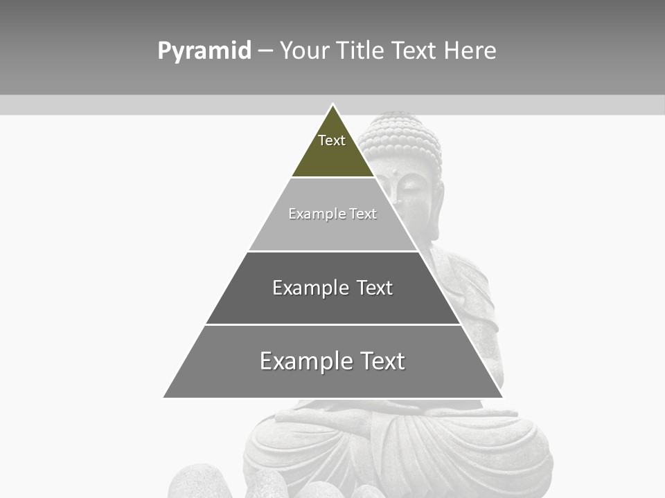 Prier Puret Bouddha PowerPoint Template