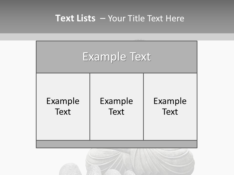Prier Puret Bouddha PowerPoint Template