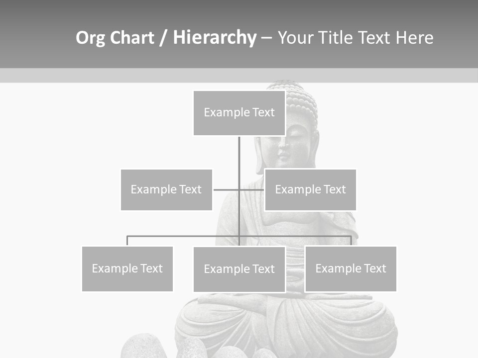 Prier Puret Bouddha PowerPoint Template