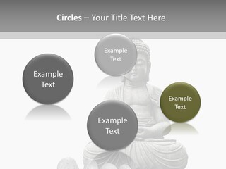 Prier Puret Bouddha PowerPoint Template