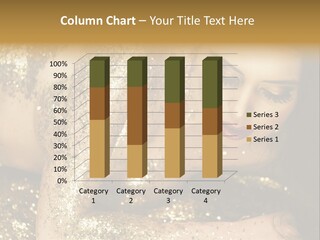 Shiny Golden Idea PowerPoint Template