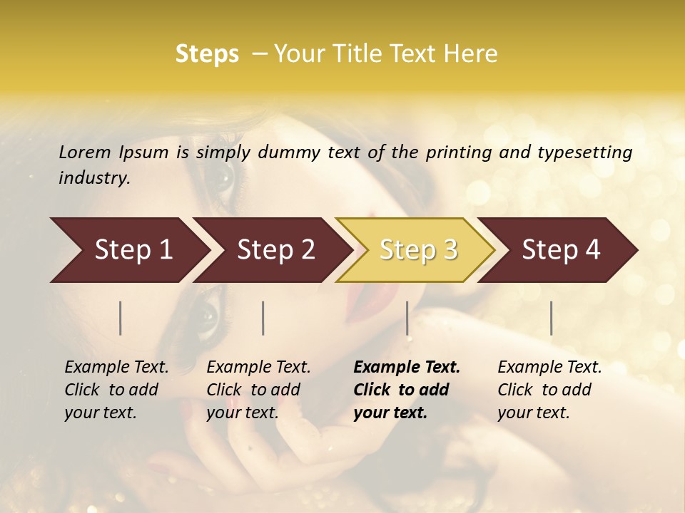 Valentine Glamour One PowerPoint Template
