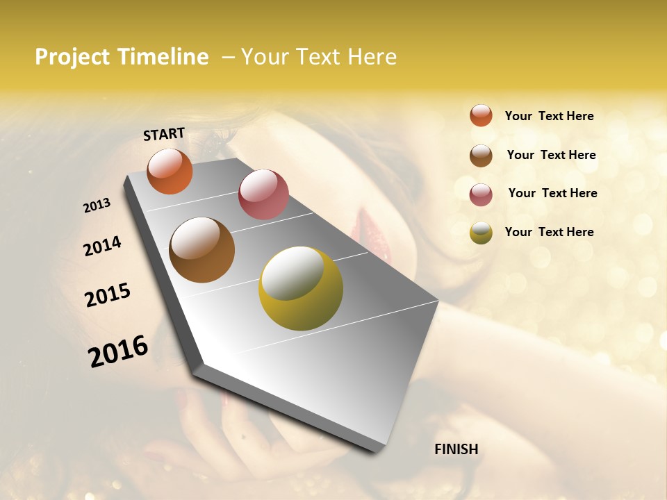 Valentine Glamour One PowerPoint Template