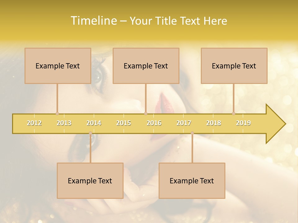 Valentine Glamour One PowerPoint Template