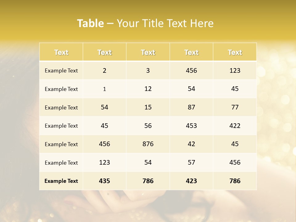 Valentine Glamour One PowerPoint Template