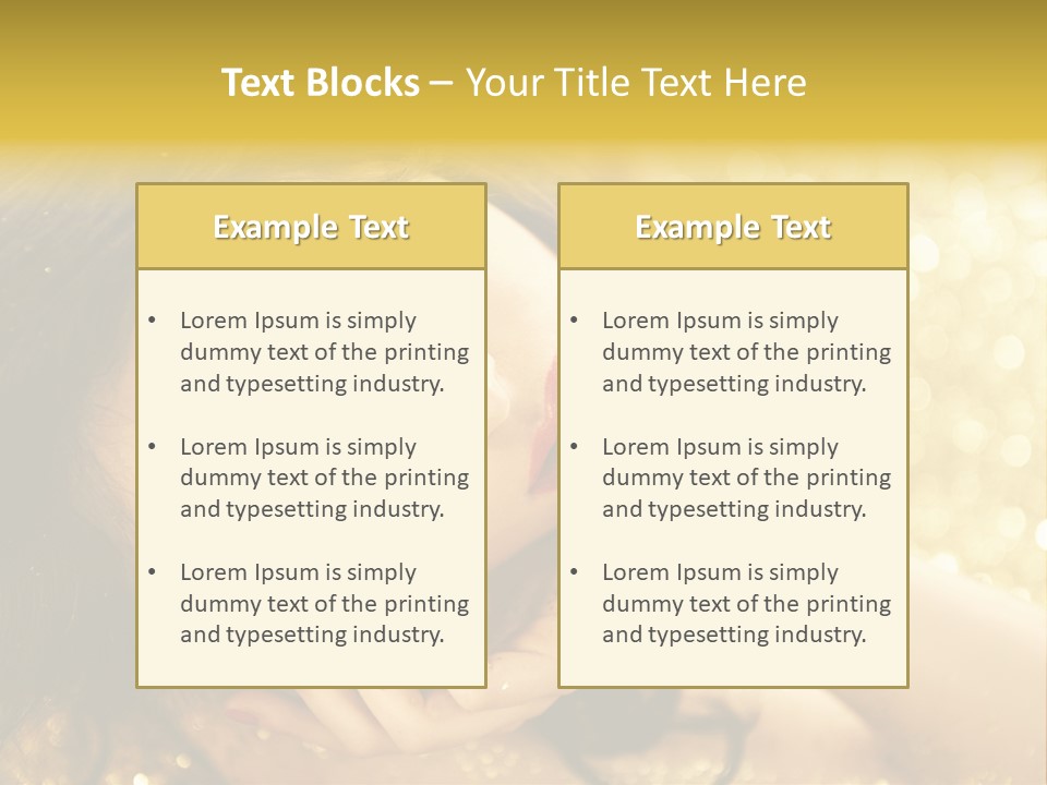 Valentine Glamour One PowerPoint Template