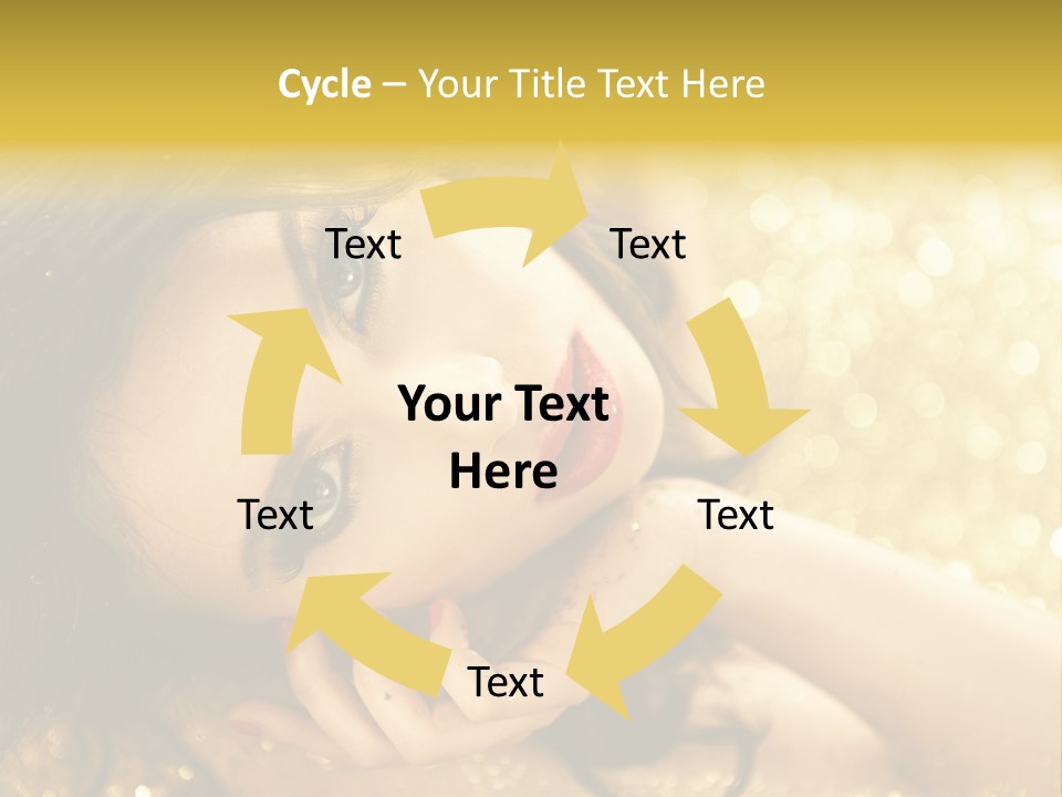 Valentine Glamour One PowerPoint Template