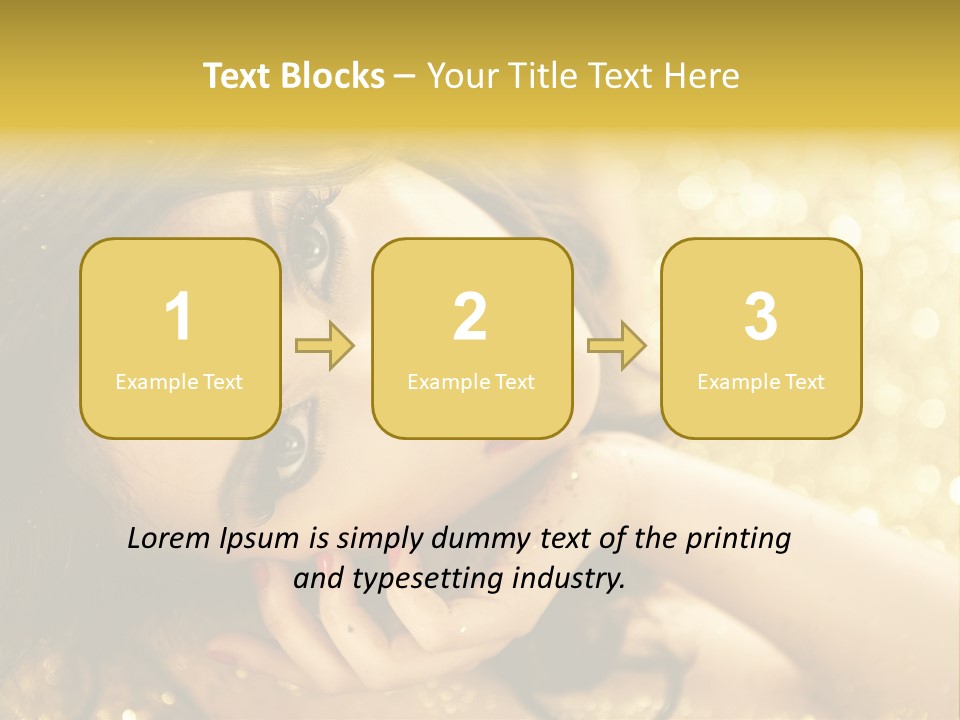 Valentine Glamour One PowerPoint Template