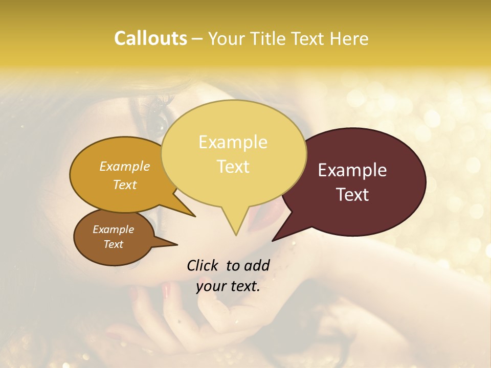 Valentine Glamour One PowerPoint Template