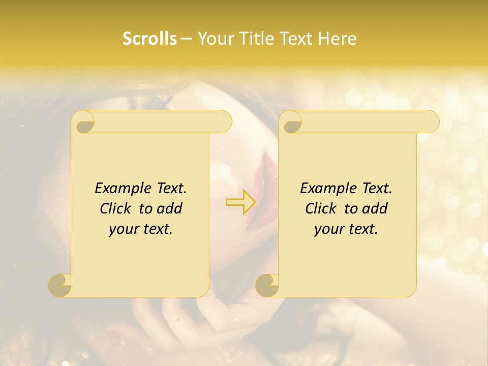 Valentine Glamour One PowerPoint Template